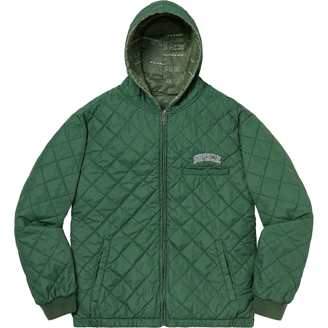 Reversible Dimensions Logo Denim Work Jacket view 14